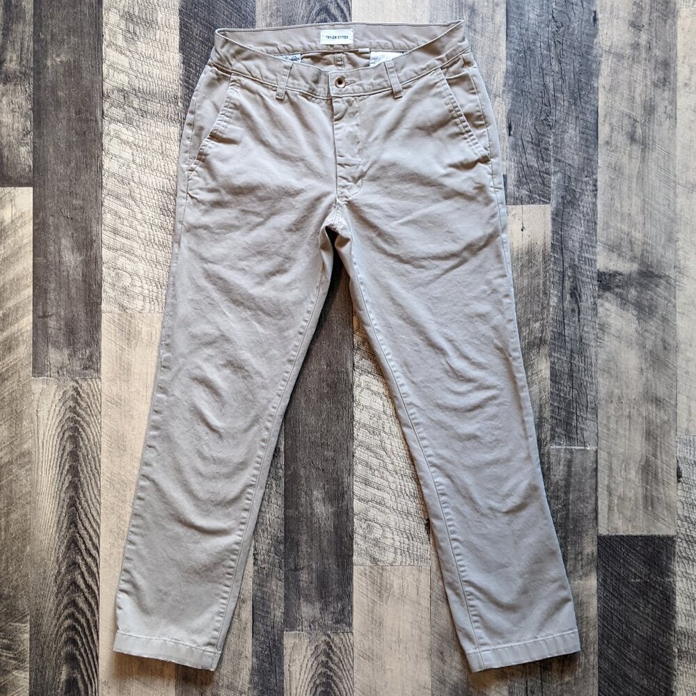 Taylor Stitch Chino Pants Beige Khaki